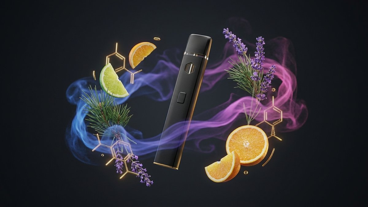 Terpeny i ich zastosowanie w waporyzatorach HCT i HHC