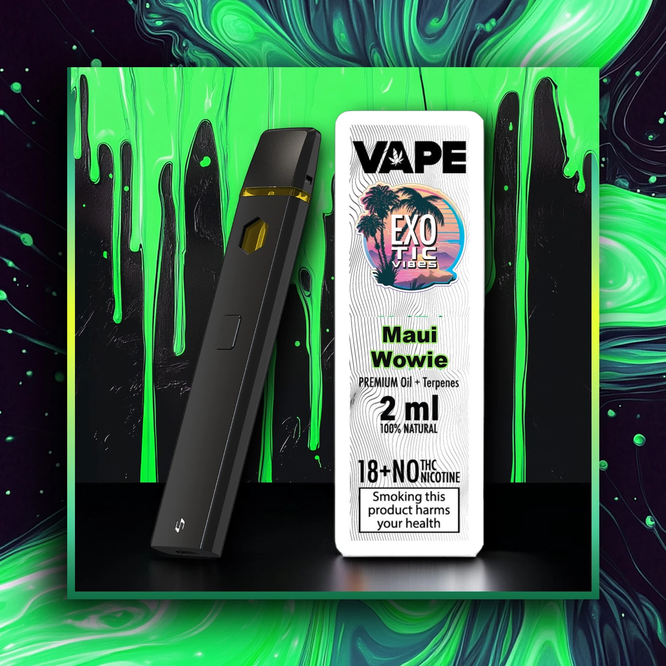 Maui Wowie HCT Vape Premium - 2.00 ml. HCT